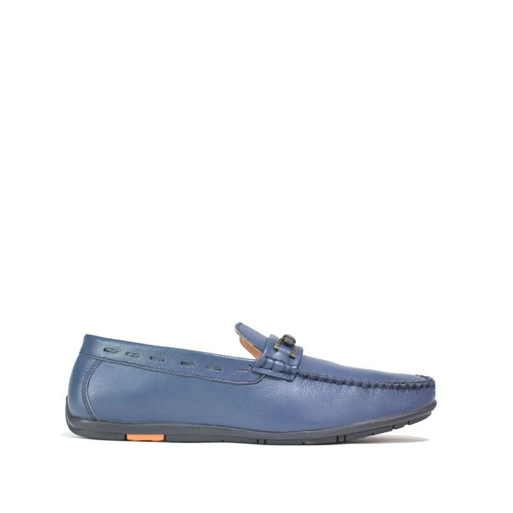 Mens Shoes Synthetic Leather Navy