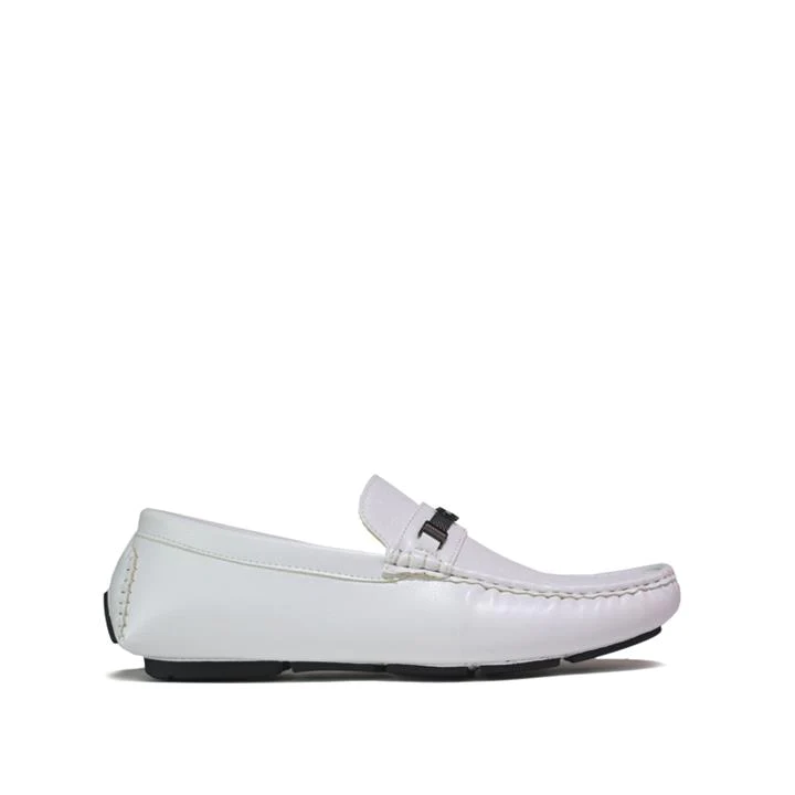 Mens Loafers Shoes White