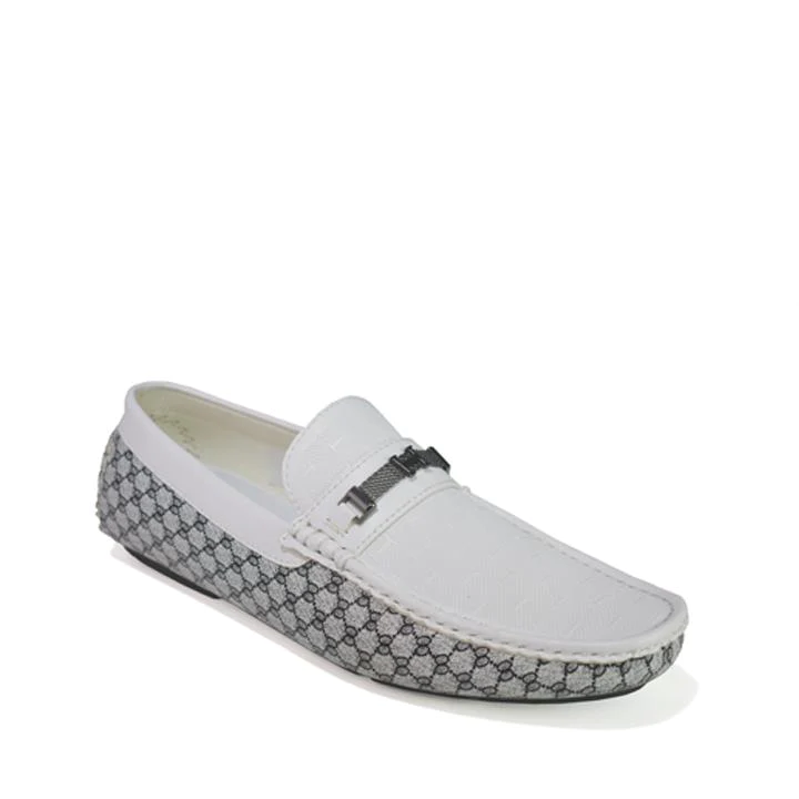 Mens Shoes Lightweight Loafer White