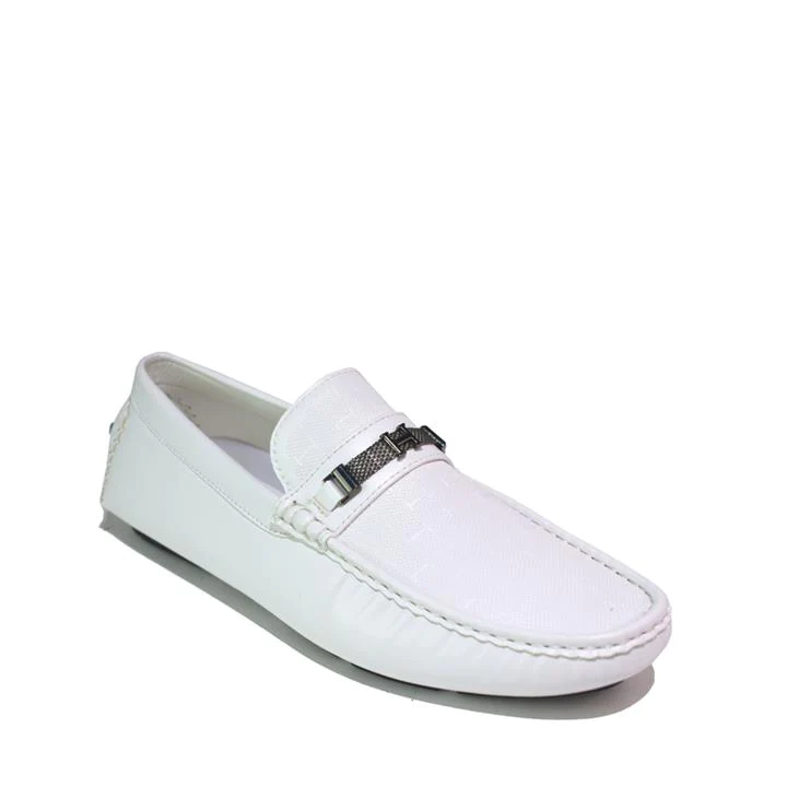 Mens Loafers Shoes White