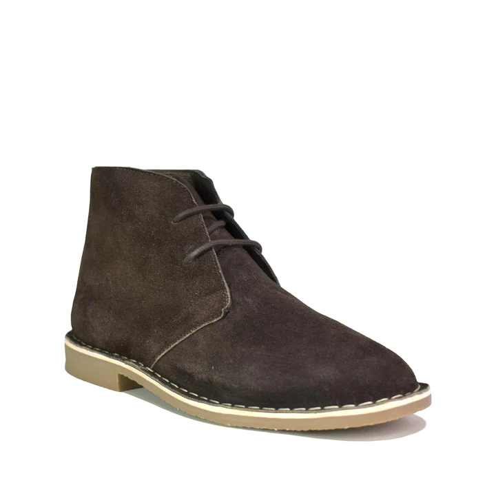 Mens Suede Boots Brown