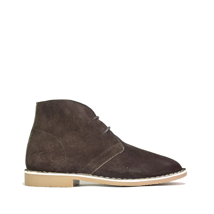Mens Suede Boots Brown