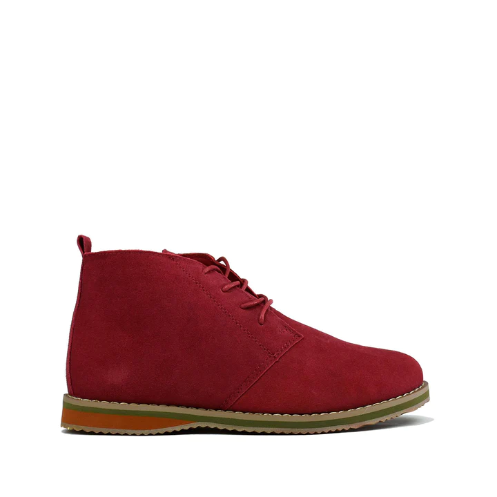 Mens Shoes Leather Pu Red