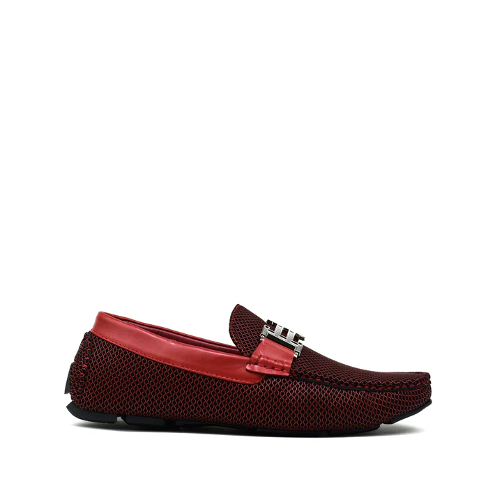 Mens Casual Shoes Pu Red